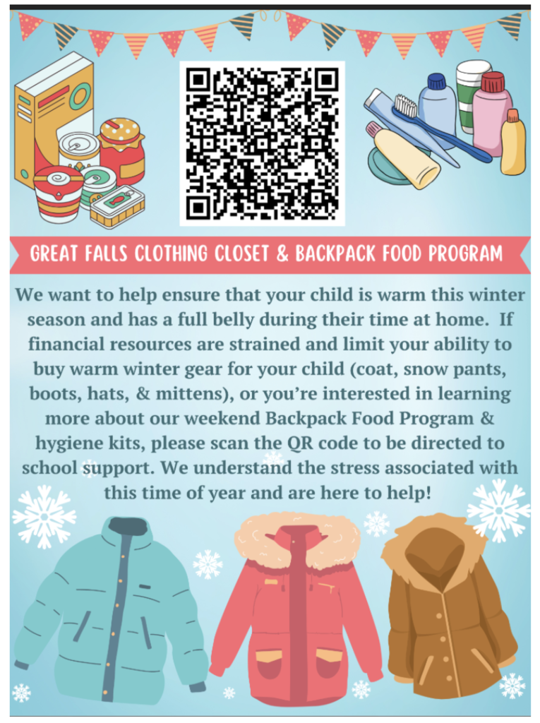 Great Falls Clothing Closet and Backpack Food Program
