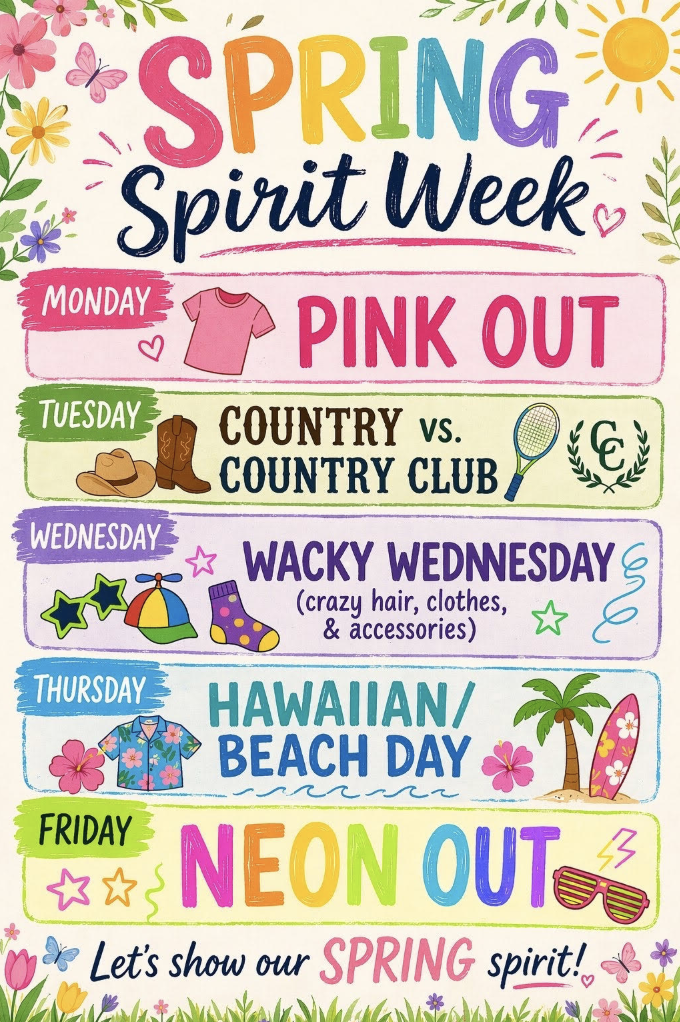Spring Spirit Week