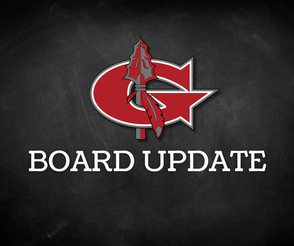 Board of Education meeting title slide