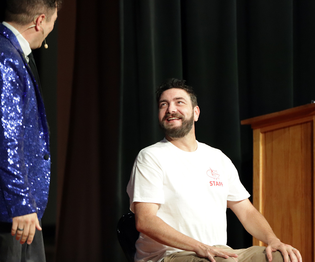 teachers smiling