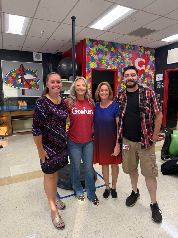 GMS teachers are ready to meet their students on the first day of school!