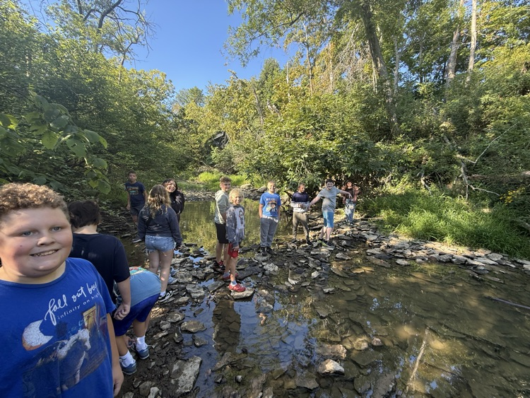 🪨 O’Bannon Creek isn’t just water—it’s a piece of Goshen’s history! Did you know some of Goshen’s oldest homes were built with limestone from the creek?