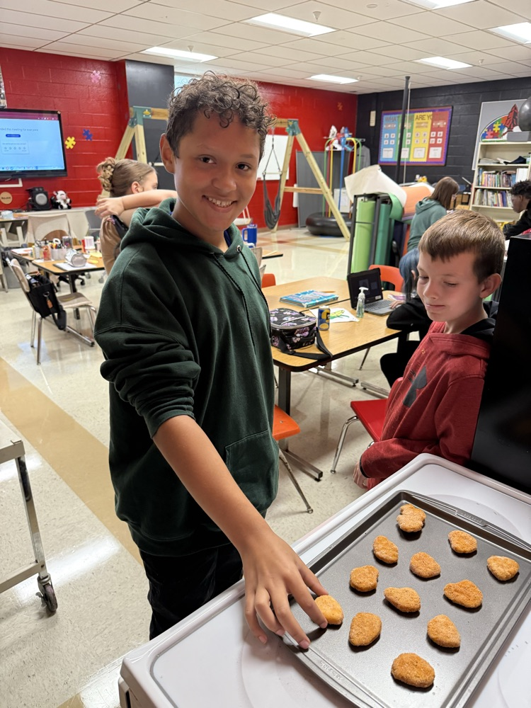 Hold on to your aprons, parents! Mrs. Mirus's class traded textbooks for spatulas this morning and turned GMS into a culinary hotspot.