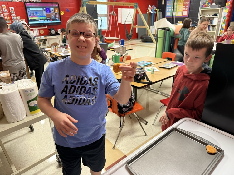 Hold on to your aprons, parents! Mrs. Mirus's class traded textbooks for spatulas this morning and turned GMS into a culinary hotspot.