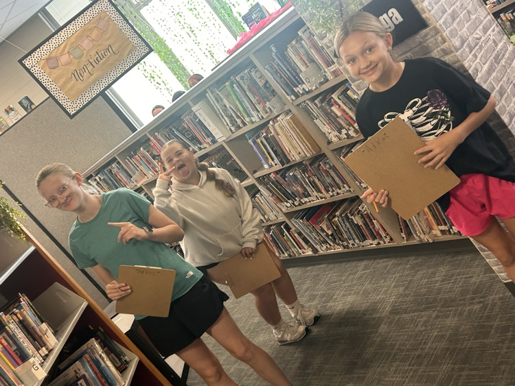 📚 GMS students put their detective skills to the test during a library scavenger hunt! 🔍 From tracking down genres and authors to matching call numbers (and more!), they had a fun and engaging way to explore every corner of the library.