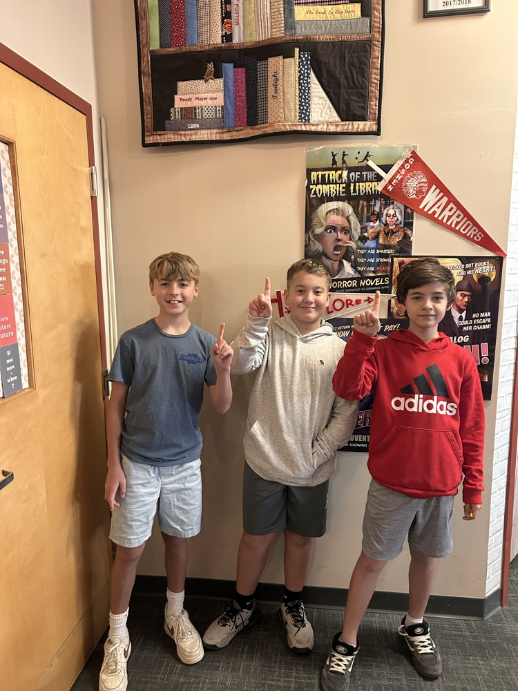 📚 GMS students put their detective skills to the test during a library scavenger hunt! 🔍 From tracking down genres and authors to matching call numbers (and more!), they had a fun and engaging way to explore every corner of the library.