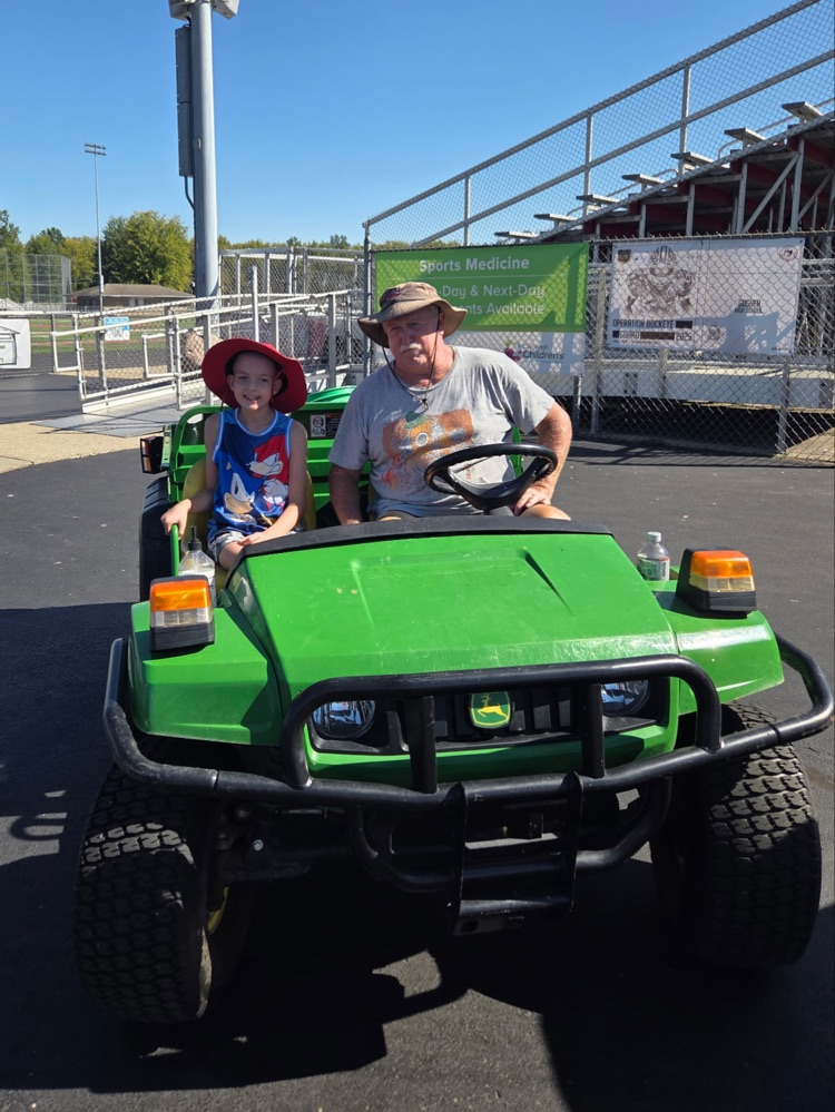 There’s nothing like the joy of simple moments. Riding in the gator with Coach Slagle is the highlight of 6th grade GMS student, Faize’s day! Coach even bought Faize the red hat to keep him safe from the sun!