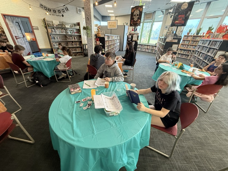🎶 Swifties, snacks, and Singo—oh my! Thanks to Mrs. Slagle and Ms. Carrie, the GMS library was turned into the ultimate Taylor Swift listening lounge.