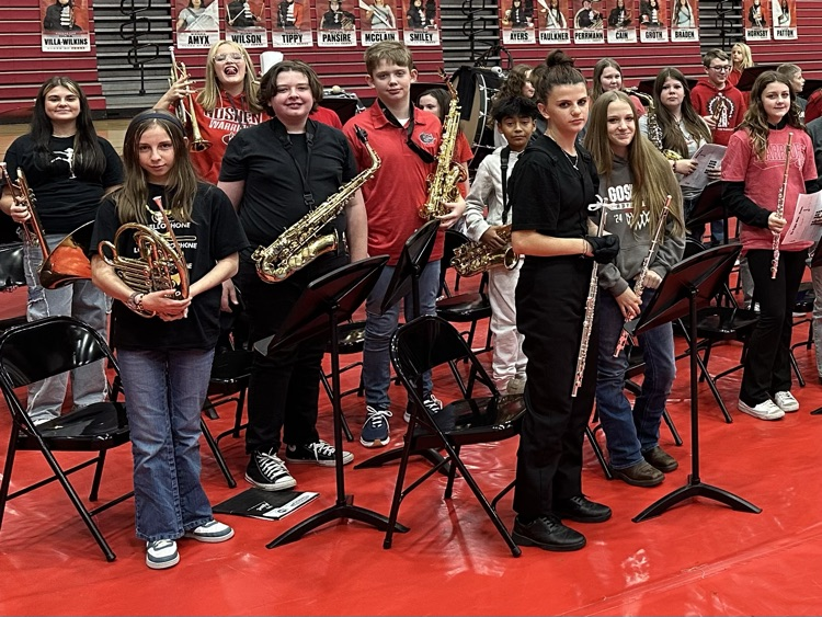 Last week's Goshen Band concert was a resounding success! The students showed off everything they've learned, and honestly, it was pretty clear they're noteworthy. (Pun intended.) 😉