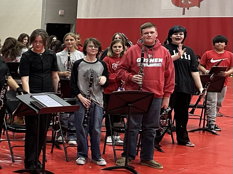 Last week's Goshen Band concert was a resounding success! The students showed off everything they've learned, and honestly, it was pretty clear they're noteworthy. (Pun intended.) 😉