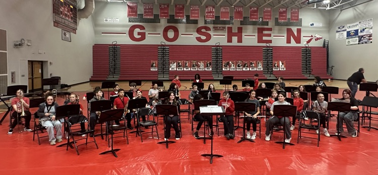 Last week's Goshen Band concert was a resounding success! The students showed off everything they've learned, and honestly, it was pretty clear they're noteworthy. (Pun intended.) 😉