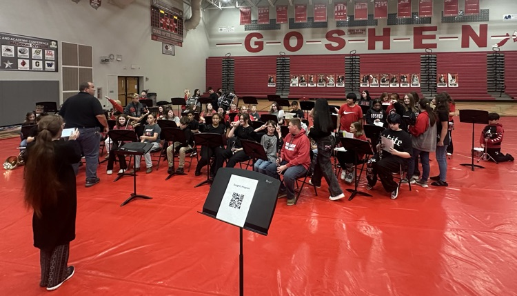 Last week's Goshen Band concert was a resounding success! The students showed off everything they've learned, and honestly, it was pretty clear they're noteworthy. (Pun intended.) 😉