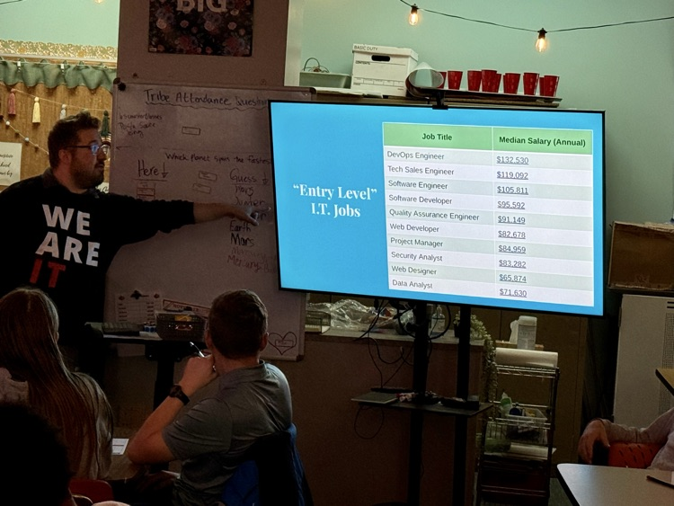 Mr. Walt discusses the high school I.T. program!