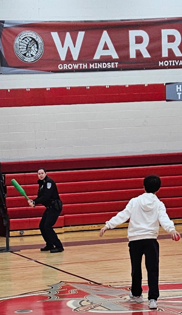 first responders hang with GMS students!