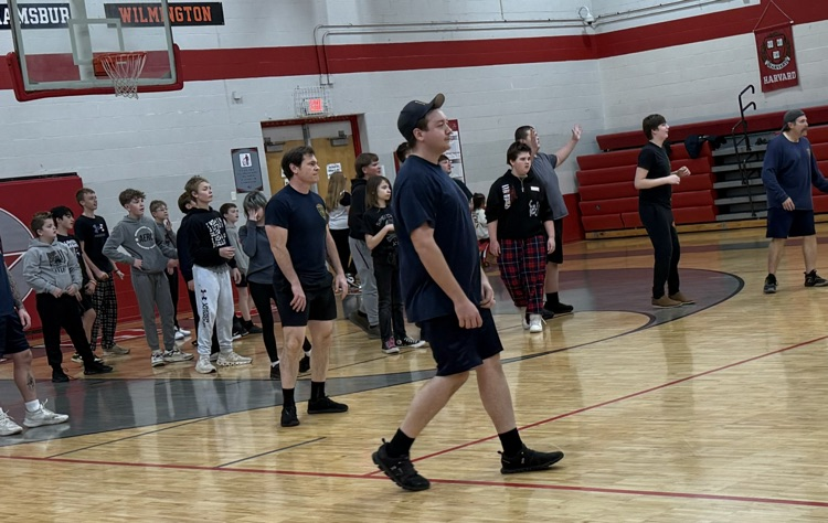 first responders hang with GMS students!