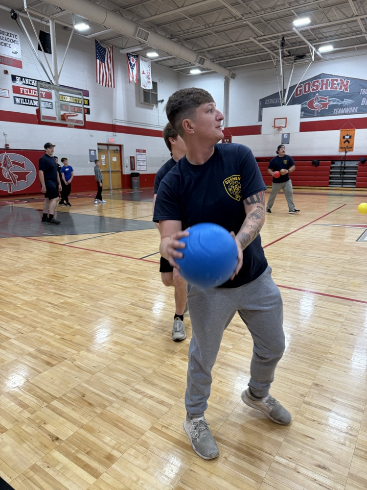 first responders hang with GMS students!