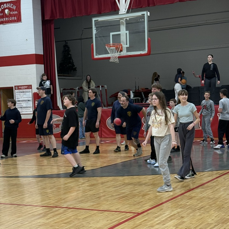 first responders hang with GMS students!