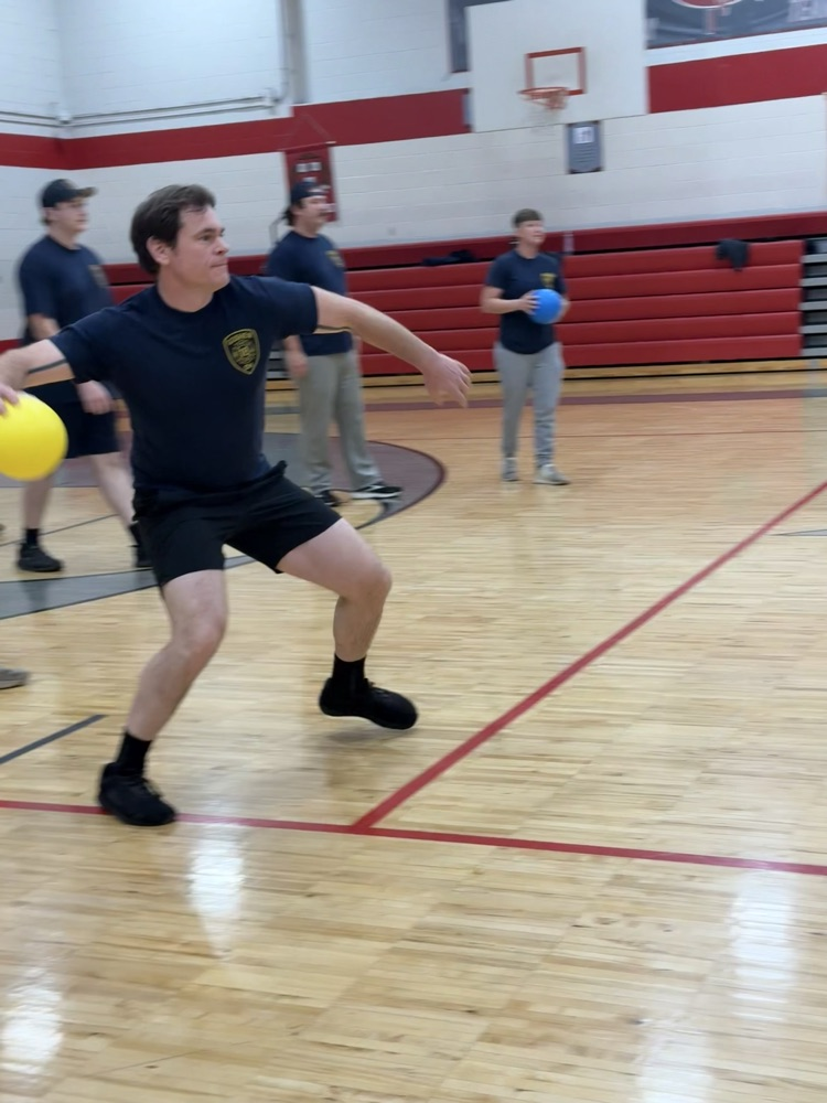 first responders hang with GMS students!