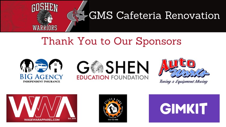 Thank you to our sponsors!