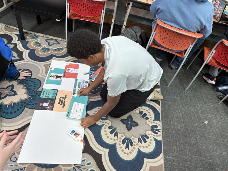 GMS 8th grade students have been working hard all quarter long preparing for their career capstone projects! Tomorrow is the big showcase where they will show it all off to classmates and parents!