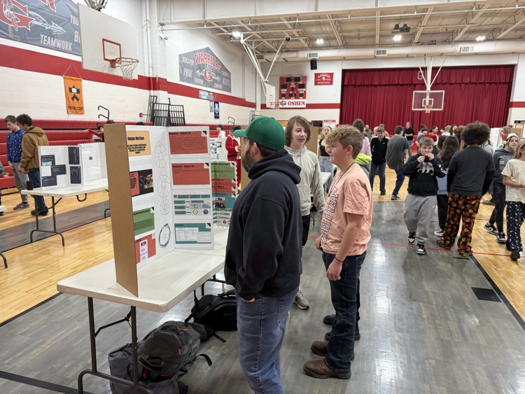  GMS 8th grade students wrapped up their Career Capstone projects at yesterday’s showcase! 