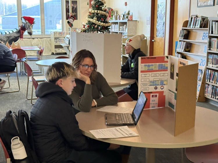  GMS 8th grade students wrapped up their Career Capstone projects at yesterday’s showcase! 