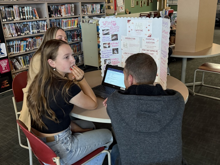  GMS 8th grade students wrapped up their Career Capstone projects at yesterday’s showcase! 