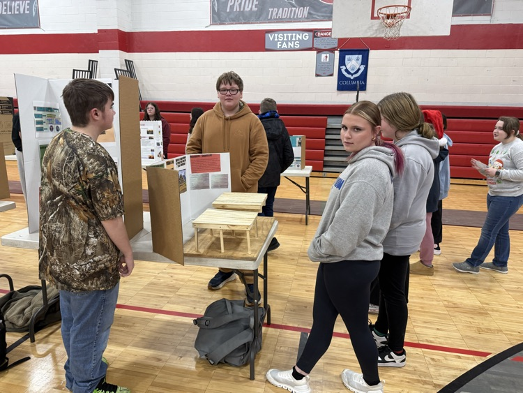  GMS 8th grade students wrapped up their Career Capstone projects at yesterday’s showcase! 