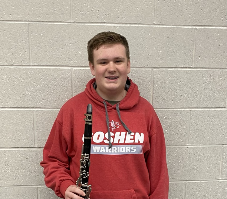 Congratulations to Hank Andrews for auditioning and being selected to be in the OMEA District 14 Honor Band! 