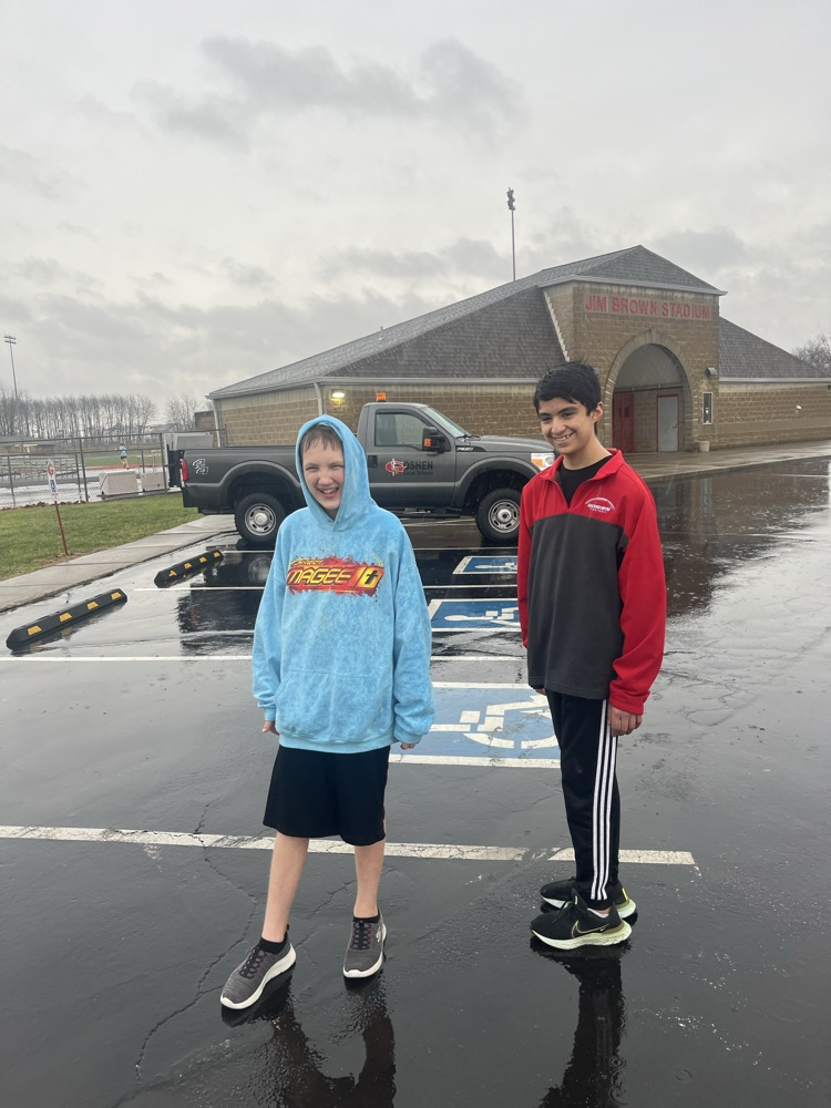 "So proud of our middle school Run Club! 🏃‍♀️