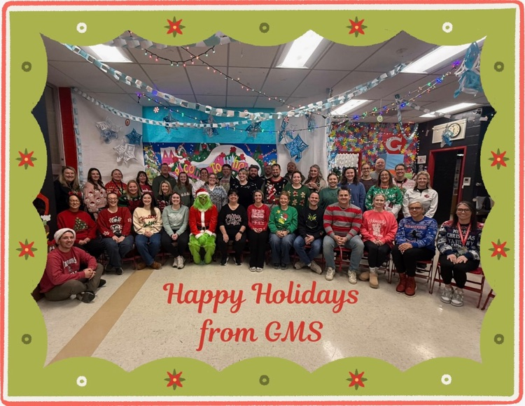 Happy Holidays from our GMS family to yours! 