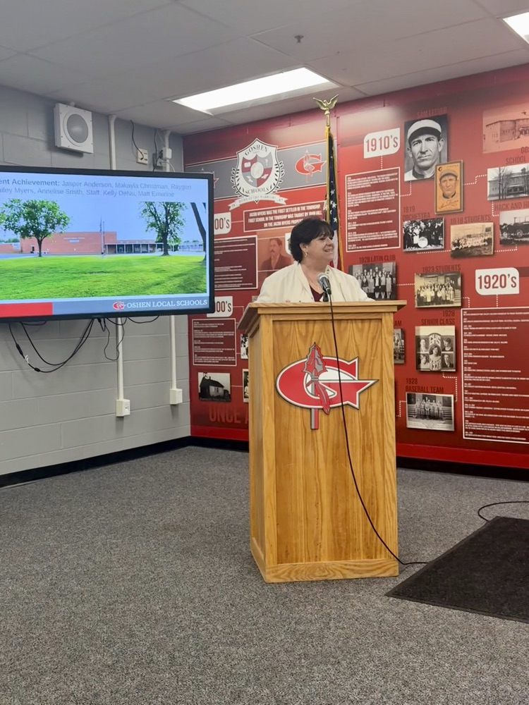 We are so proud of our Goshen Middle School students who stepped up to the mic at last night’s Board of Education meeting!