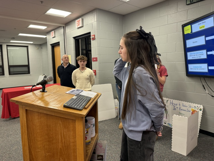 We are so proud of our Goshen Middle School students who stepped up to the mic at last night’s Board of Education meeting!