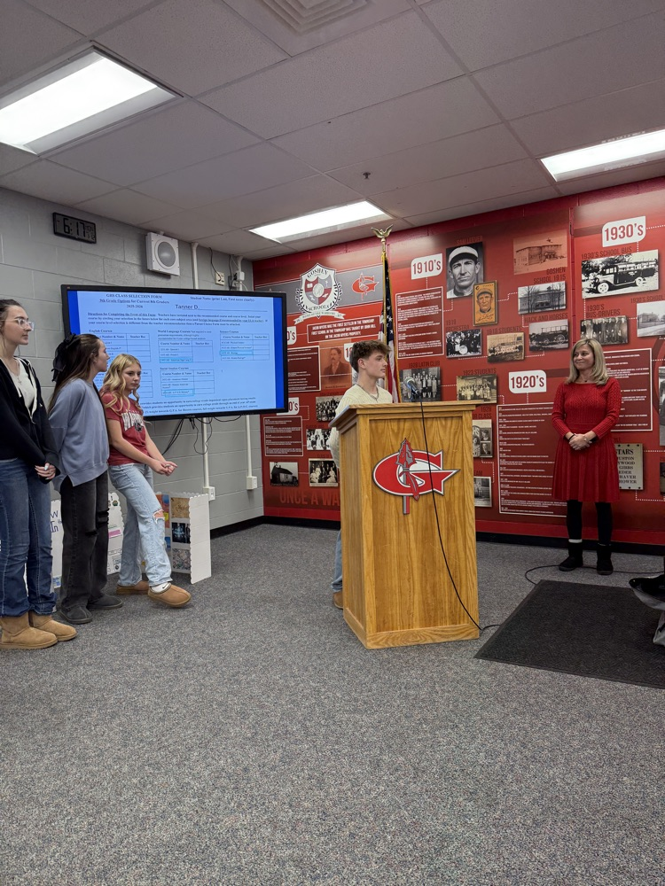 We are so proud of our Goshen Middle School students who stepped up to the mic at last night’s Board of Education meeting!
