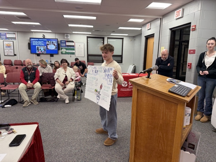We are so proud of our Goshen Middle School students who stepped up to the mic at last night’s Board of Education meeting!