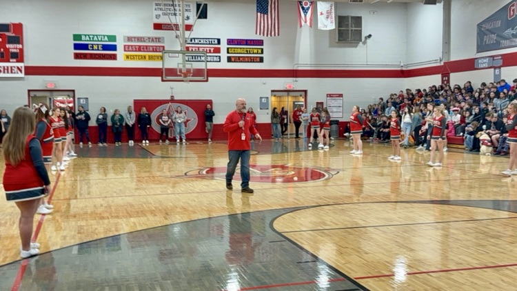 Such a fun day was had at GMS today! We had our winter sports recognition and house battle pep rally! Thank you to all of the students who participated in the warrior games today!