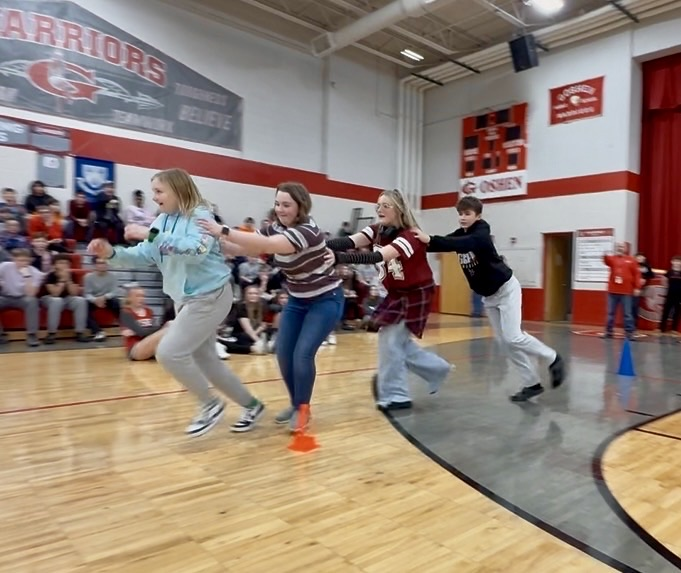 Such a fun day was had at GMS today! We had our winter sports recognition and house battle pep rally! Thank you to all of the students who participated in the warrior games today!