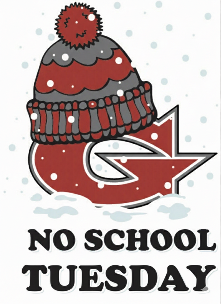 No school Tuesday