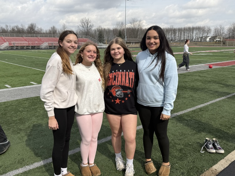 GMS Encore students were so happy to enjoy the fresh air and a little glimpse of spring! Being active outside can change your whole day!