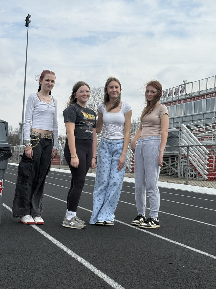 GMS Encore students were so happy to enjoy the fresh air and a little glimpse of spring! Being active outside can change your whole day!