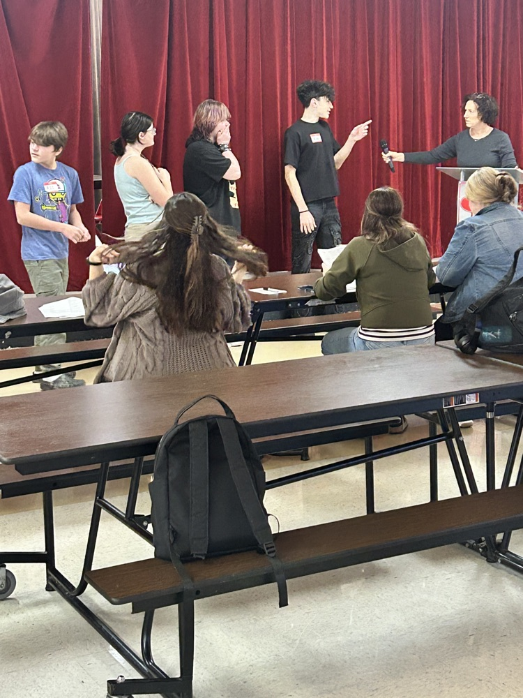 Congratulations to the GMS students who competed in the spelling bee today! 1st Place: Ellie King  Runner Up: Max Shilts  Way to Warrior Up!! 