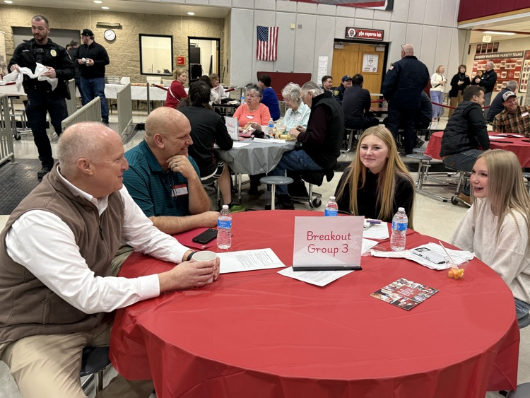 Huge shoutout to the students who represented Goshen today at the Business Advisory Council meeting!