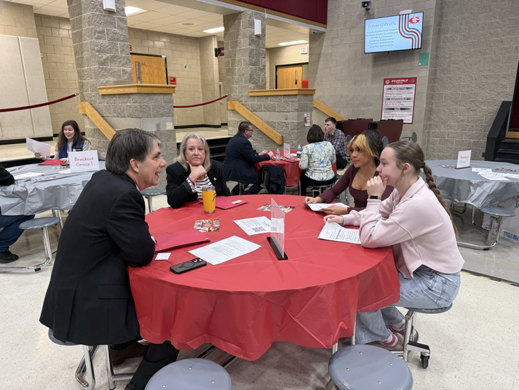 Huge shoutout to the students who represented Goshen today at the Business Advisory Council meeting!