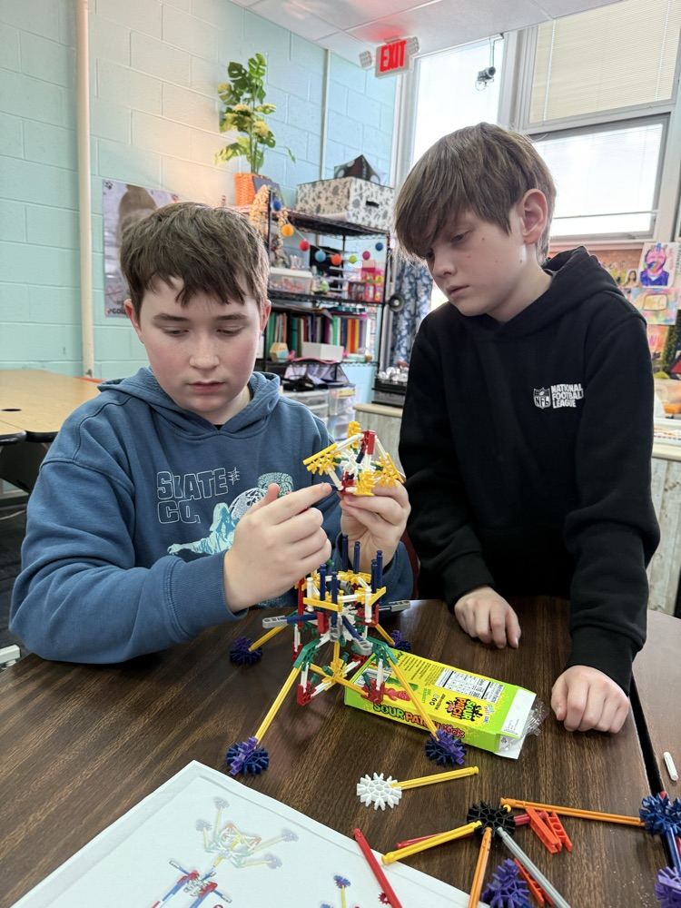  GMS 6th grade Career Tech students learned about the engineering design process by collaborating in teams, and using Kinnex to be the first team to build a rocket. We definitely have some stand out engineers in this group!