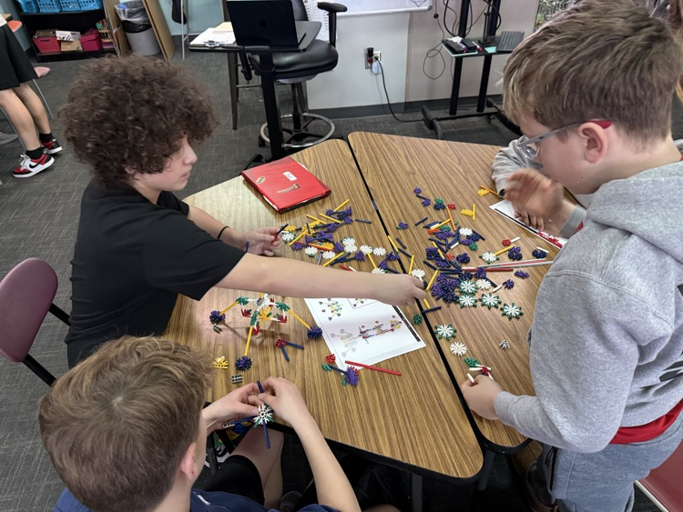  GMS 6th grade Career Tech students learned about the engineering design process by collaborating in teams, and using Kinnex to be the first team to build a rocket. We definitely have some stand out engineers in this group!