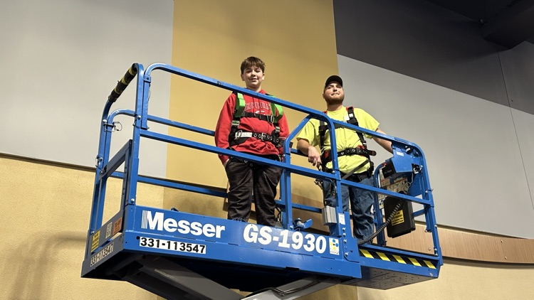 GMS 8th grade students attended the JA "Inspire to Hire" field trip today at Northern Kentucky University. 