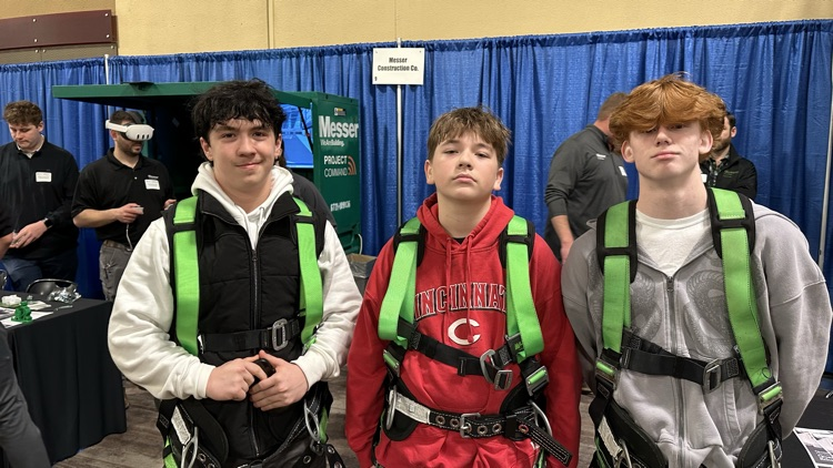 GMS 8th grade students attended the JA "Inspire to Hire" field trip today at Northern Kentucky University. 