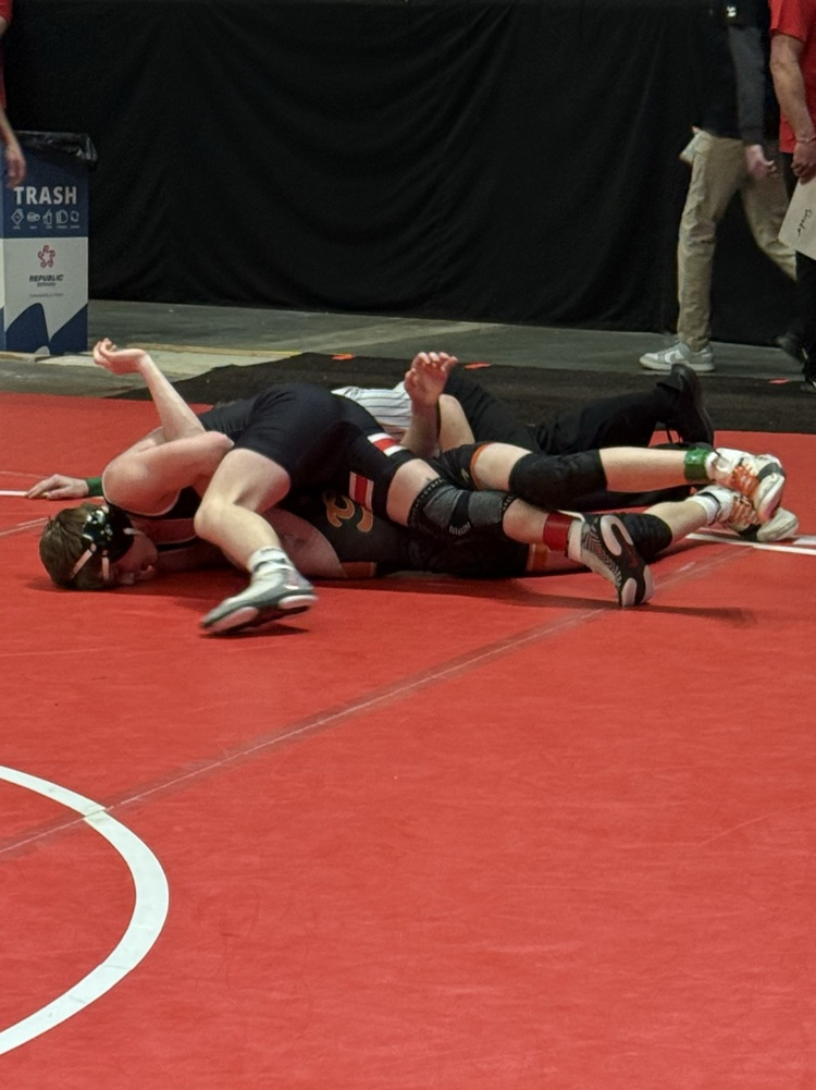 From GMS Coach Walsh: "Jasper Anderson went 2-2 this weekend. He wrestled really well at the highest level of competition for junior high kids in the state.