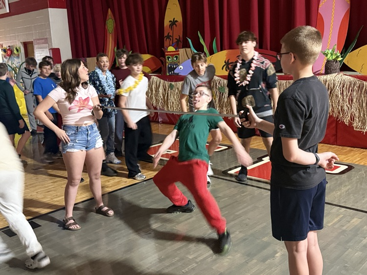 GMS students had a blast today at the Luau dance! It was such a great way to end the week and kick off Spring Break!