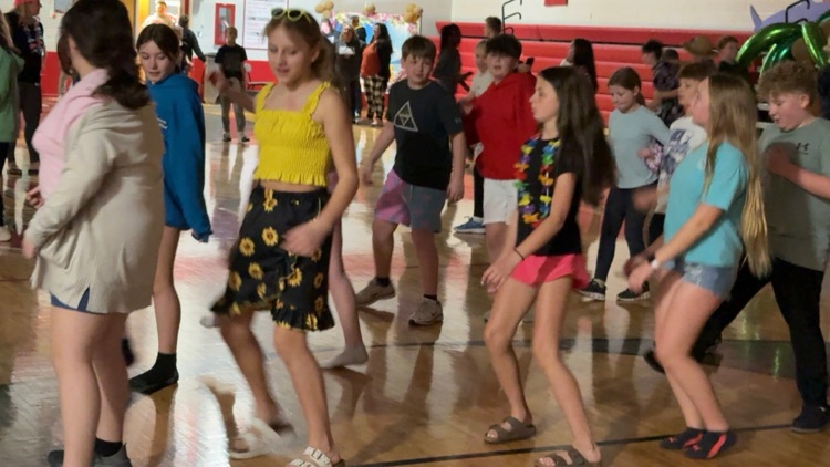 GMS students had a blast today at the Luau dance! It was such a great way to end the week and kick off Spring Break!